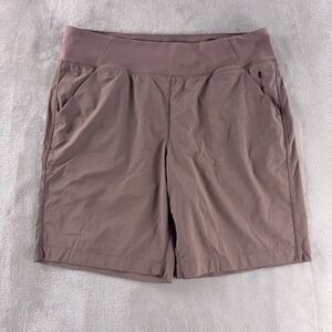 Prana Women's Athletic Shorts in Mauve Taupe